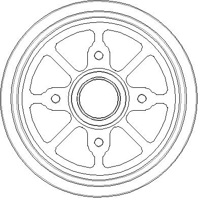 Tambour de frein National NDR224