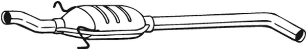 Silencieux central KLOKKERHOLM 200-817