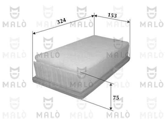 Filtre à air AKRON-MALÒ 1500157