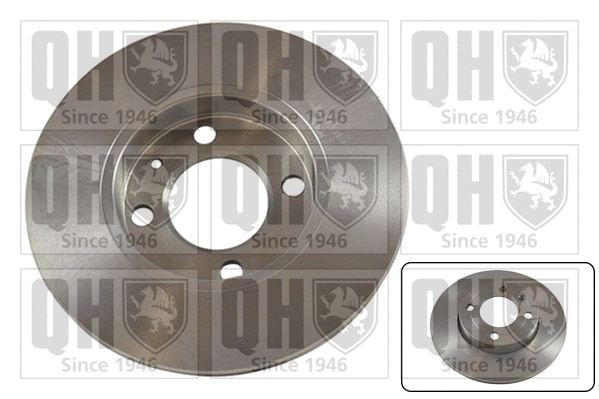 Disque de frein QUINTON HAZELL BDC4503