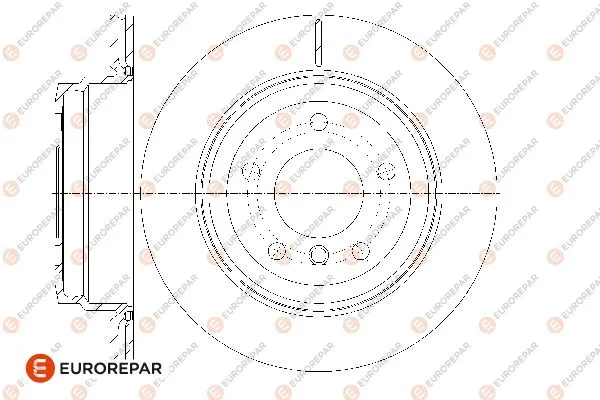 Disque de frein EUROREPAR 1667861480