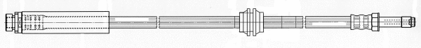 Flexible de frein CEF 512320