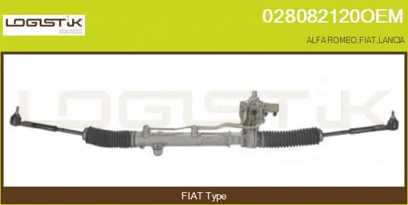 Crémaillère de direction LGK 028082120OEM