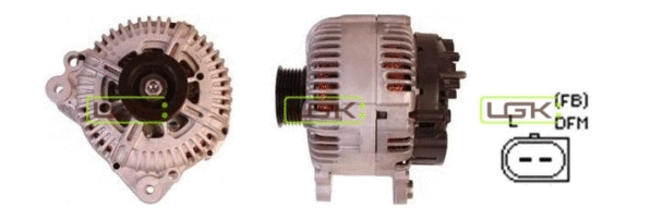 Alternateur LGK 442095