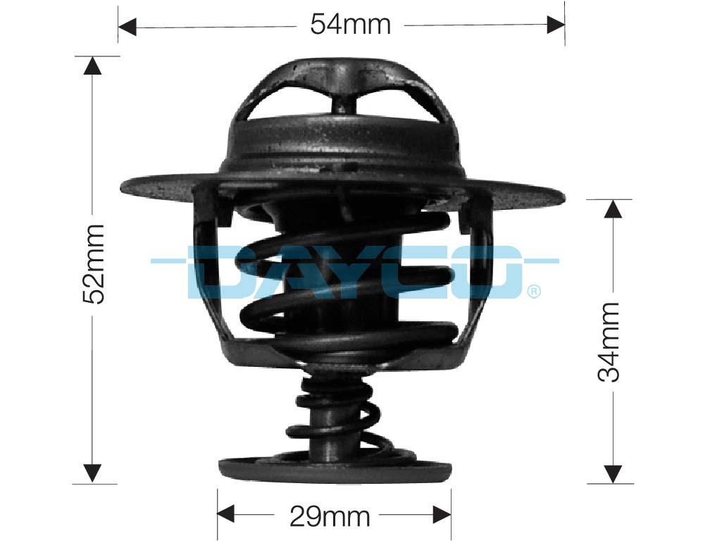 Thermostat, liquide de refroidissement DAYCO-AU DT42E