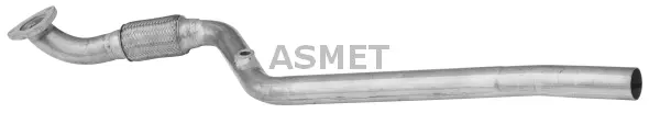 Tuyau d'échappement ASMET 05.154