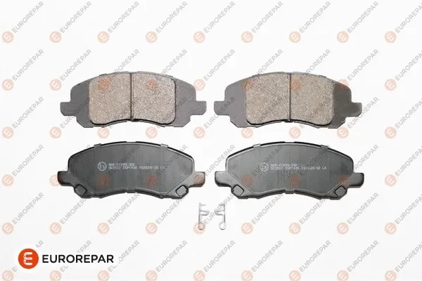 Kit de plaquettes de frein, frein à disque EUROREPAR 1639378880