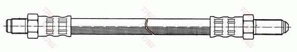 Flexible de frein TRW PHC109