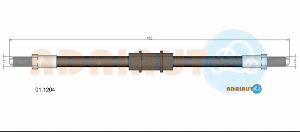Flexible de frein ADRIAUTO 01.1204