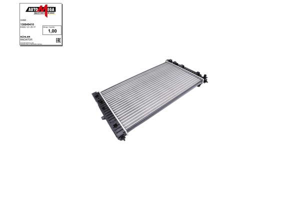 Radiateur, refroidissement du moteur AUTOMEGA 130049410