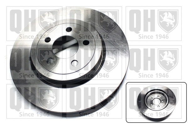 Disque de frein QUINTON HAZELL BDC5844
