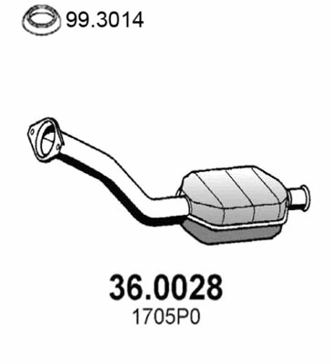 Catalyseur ASSO 36.0028