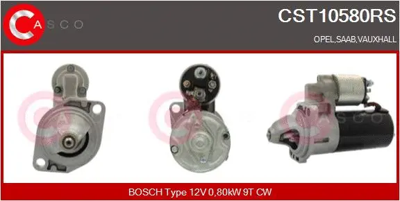 Démarreur CASCO CST10580RS