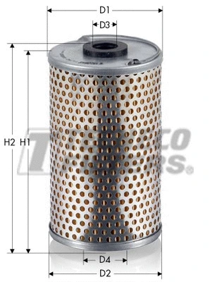Filtre à carburant TECNECO FILTERS GS030A