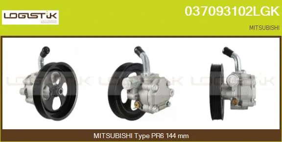 Pompe hydraulique, direction LGK 037093102LGK