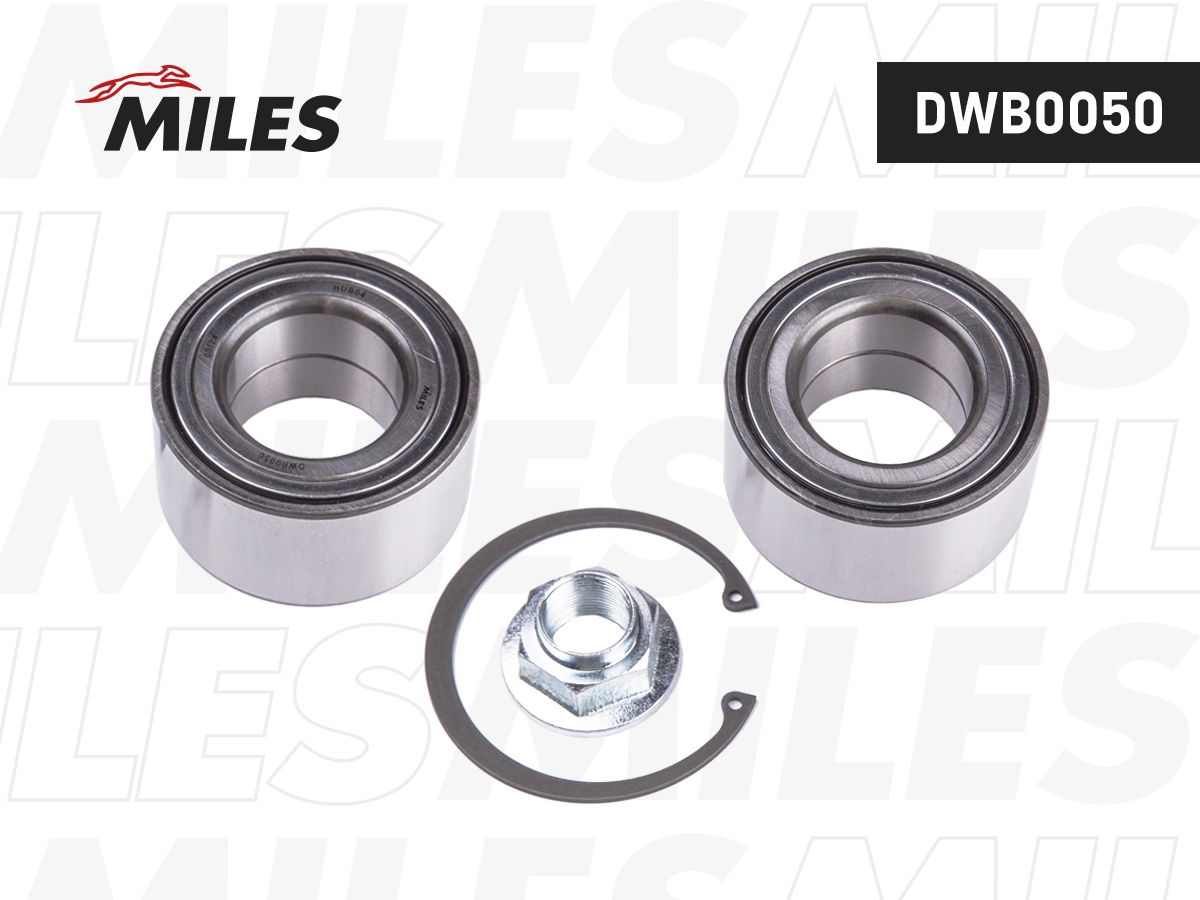 Kit de roulements de roue MILES DWB0050