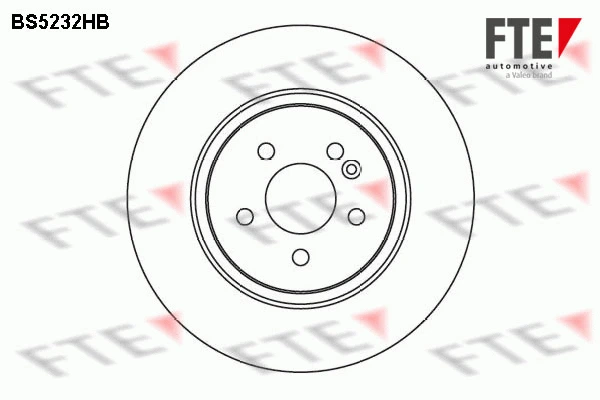 Disque de frein FTE 9082556