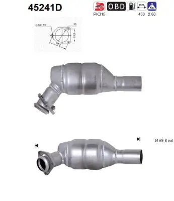 Catalyseur AS 45241D
