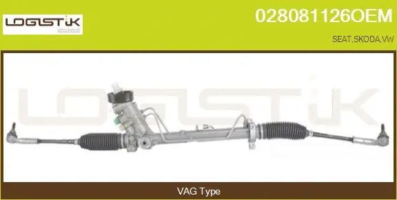 Crémaillère de direction LGK 028081126OEM