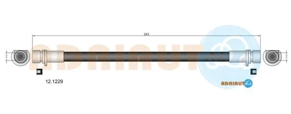 Flexible de frein ADRIAUTO 12.1229