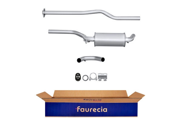 Silencieux central Faurecia FS30013