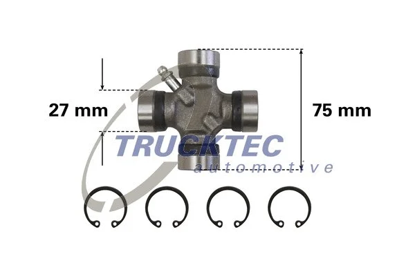 Joint, arbre de transmission TRUCKTEC AUTOMOTIVE 02.34.041