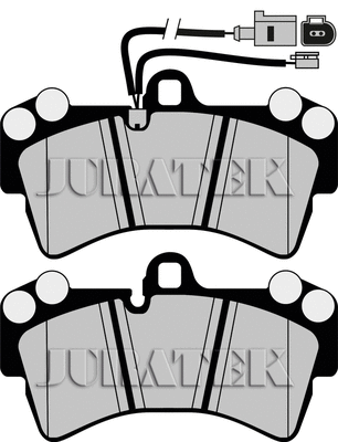 Kit de plaquettes de frein, frein à disque JURATEK JCP1626
