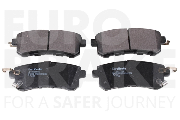 Kit de plaquettes de frein, frein à disque EUROBRAKE 5502222297