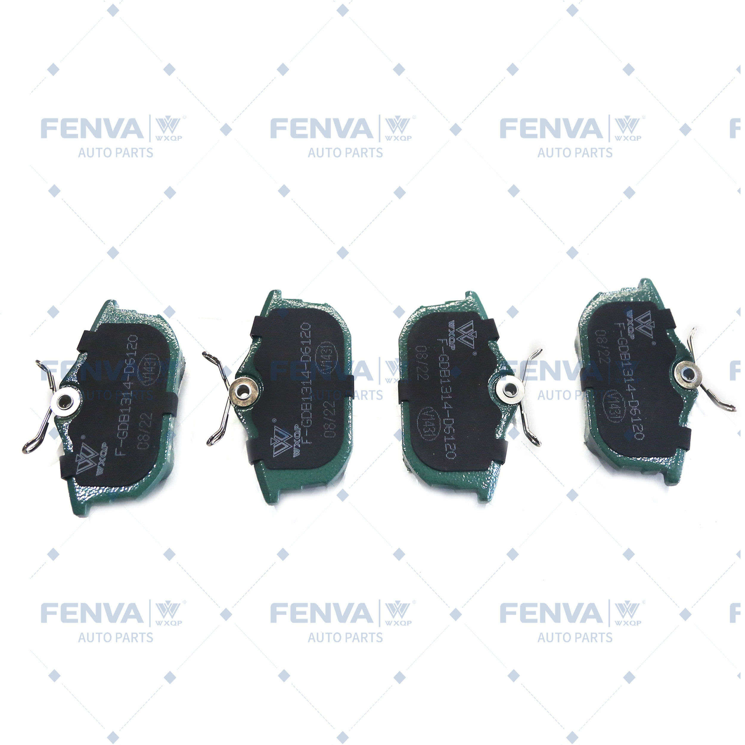Kit de plaquettes de frein, frein à disque WXQP 40411