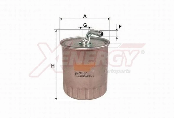 Filtre à carburant AP XENERGY X1598414