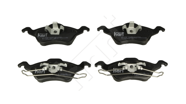 Kit de plaquettes de frein, frein à disque HART 215 930