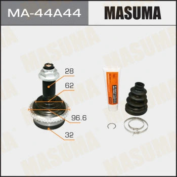 Jeu de joints, arbre de transmission MASUMA MA-44A44
