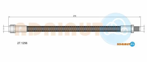 Flexible de frein ADRIAUTO 27.1256