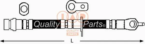 Flexible de frein IAP QUALITY PARTS 708-17006