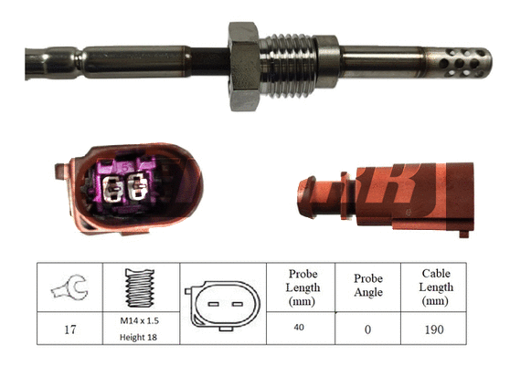 Capteur, température des gaz LEMARK LXT281