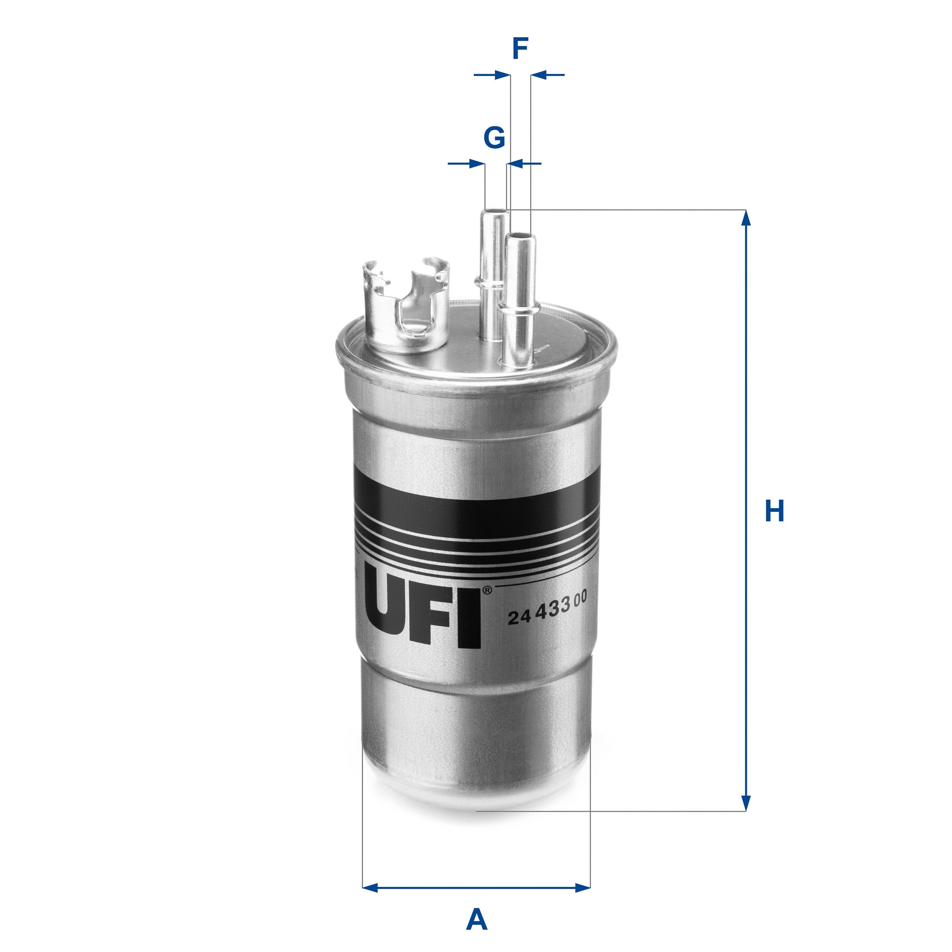 Filtre à carburant UFI 24.433.00