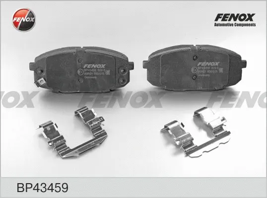 Kit de plaquettes de frein, frein à disque FENOX BP43459