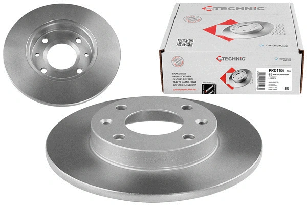 Disque de frein PROTECHNIC PRD1106