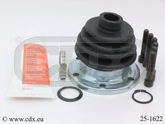 Jeu de joints-soufflets, arbre de commande CDX 25-1622