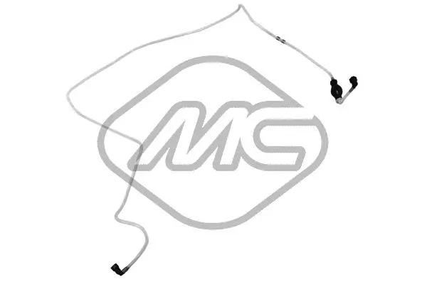 Tuyauterie de carburant Metalcaucho 92016