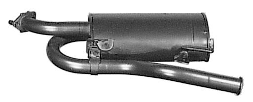 Silencieux arrière VEGAZ GmbH MIS-98