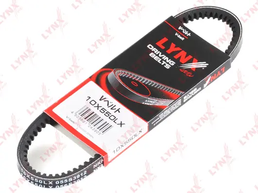 Courroie trapézoïdale LYNXAUTO 10X550LX
