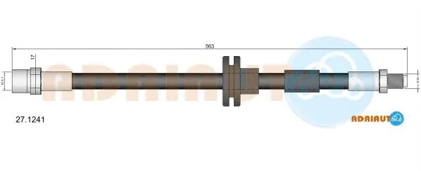 Flexible de frein ADRIAUTO 27.1241