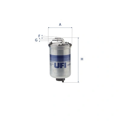 Filtre à carburant UFI 24.022.00
