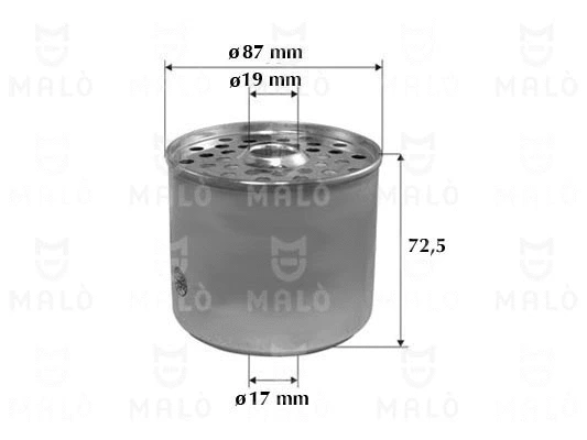 Filtre à carburant AKRON-MALÒ 1520001