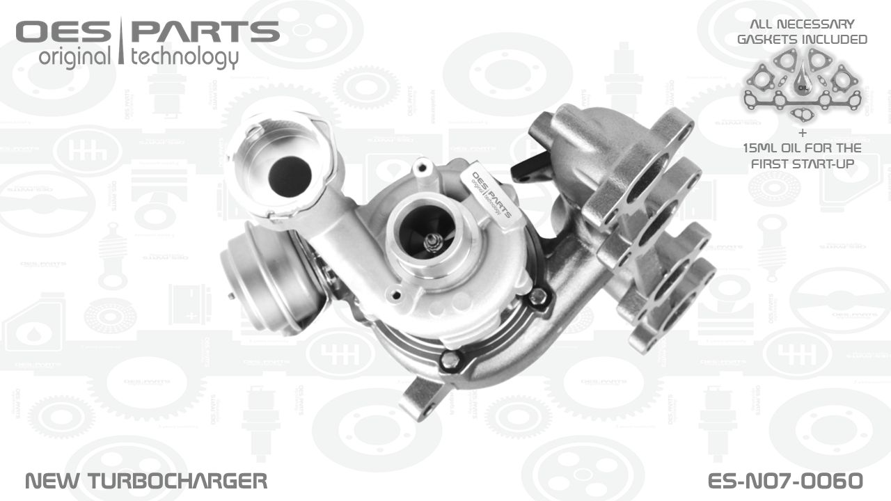 Turbocompresseur, suralimentation OES PARTS ES-N07-0060