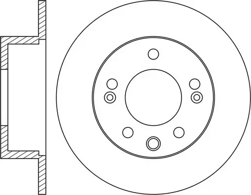 Disque de frein FIT FR0746
