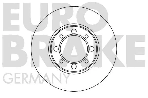 Disque de frein EUROBRAKE 5815201807