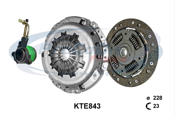 Kit d'embrayage PROCODIS FRANCE KTE843