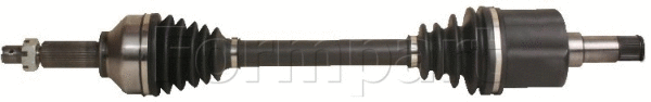 Arbre de transmission FORMPART 15380039/S
